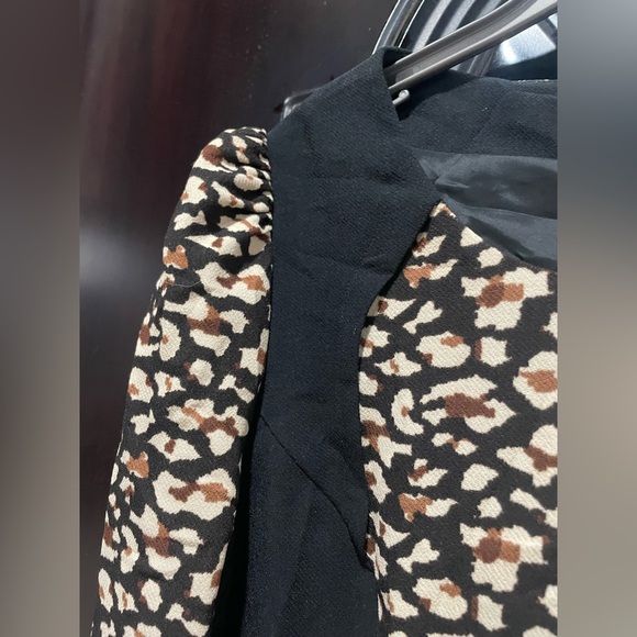 Long sleeve skater mini dress. Used once. Size Medium - Picture 6 of 6